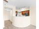 Kitchen area with stainless steel appliances and a breakfast bar open to the living area at 275 13Th Ne St # 409, Atlanta, GA 30309