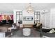 Inviting resident lounge featuring a fireplace and stylish seating at 275 13Th Ne St # 409, Atlanta, GA 30309