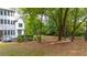 Expansive backyard features a fire pit and lush landscaping at 1206 Kincaid Rd, Marietta, GA 30066