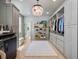 Well-organized walk-in closet with custom shelving, ample storage, and stylish decor at 650 Jones Rd, Roswell, GA 30075