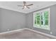 Bedroom featuring a large window that offers natural light and a backyard view at 11 Headden Nw Rdg, Cartersville, GA 30121
