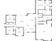 Detailed floor plan illustrating the layout of the home, including bedrooms, living spaces, and garage at 11 Headden Nw Rdg, Cartersville, GA 30121