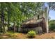 Spacious backyard featuring a wooden deck and lush greenery at 1519 Brookcliff Cir, Marietta, GA 30062