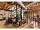 A large unfinished basement with exposed ceiling beams at 1519 Brookcliff Cir, Marietta, GA 30062