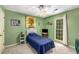 Cozy bedroom with a large window and soft carpet at 1519 Brookcliff Cir, Marietta, GA 30062