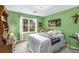 A bright bedroom with a window and comfortable decor at 1519 Brookcliff Cir, Marietta, GA 30062