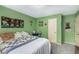 A bright bedroom with a window and comfortable decor at 1519 Brookcliff Cir, Marietta, GA 30062