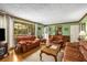 Bright living room with a view of the deck and backyard at 1519 Brookcliff Cir, Marietta, GA 30062