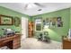 Office space with ample room for a desk and shelving at 1519 Brookcliff Cir, Marietta, GA 30062
