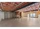 Unfinished basement featuring open ceiling with insulation at 3750 Thackary Dr, Powder Springs, GA 30127