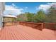Outdoor deck perfect for entertaining or relaxing at 3750 Thackary Dr, Powder Springs, GA 30127