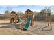Charming playground offers swings and slides for children at 3750 Thackary Dr, Powder Springs, GA 30127