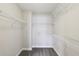 Walk-in closet providing ample storage space with multiple metal shelving units at 3750 Thackary Dr, Powder Springs, GA 30127
