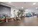 Spacious gym with various weight machines and cardio equipment, offering a complete fitness experience at 700 Park Regency Ne Pl # 1407, Atlanta, GA 30326