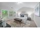 Tranquil primary bedroom featuring a vaulted ceiling, natural light, and decor at 2155 Mindy Ln, Cumming, GA 30041