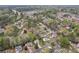 An aerial view of a wooded neighborhood at 4567 Hickory Forest Nw Dr, Acworth, GA 30102