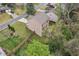 View of backyard, lawn, wooden fence, and home at 4567 Hickory Forest Nw Dr, Acworth, GA 30102