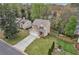 Charming two-story home with well-manicured lawn, and a long concrete driveway at 4567 Hickory Forest Nw Dr, Acworth, GA 30102