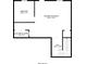 Finished basement floor plan featuring a bedroom, recreation room, hall, and electrical room at 4567 Hickory Forest Nw Dr, Acworth, GA 30102