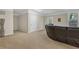 Spacious bonus room with neutral walls, carpet, and access to the backyard at 4567 Hickory Forest Nw Dr, Acworth, GA 30102