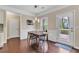 Eat-in dining area with views of the deck at 4567 Hickory Forest Nw Dr, Acworth, GA 30102