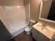 Cozy bathroom featuring tub and shower combo at 595 Crowell Rd, Porterdale, GA 30014
