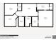 Third-floor floorplan showcasing measurements of the bedrooms, closets, bathrooms, hallway, and laundry room at 753 Topsail Ln, Alpharetta, GA 30005