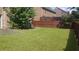 Well-maintained backyard at 1481 Park Knoll Trl, Lawrenceville, GA 30043