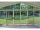 Bright sunroom featuring large sliding glass doors opening to the backyard at 3407 Larch Pine Dr, Duluth, GA 30096