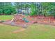A well-maintained playground provides a fun and safe area for children to play and explore at 408 Sam Cobb Ct, Woodstock, GA 30188