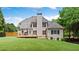 Expansive backyard with a deck perfect for entertaining and a lush lawn at 6209 Benbrooke Dr, Acworth, GA 30101