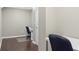 Office space with hardwood floors and desk space, perfect for remote work or study at 6209 Benbrooke Dr, Acworth, GA 30101