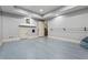 Spacious basement area with ' playroom and wood barre for dance practice at 3013 Walker Hill Way, Marietta, GA 30064