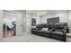 Comfortable home theater with plush reclining seats and access to adjacent living spaces, great for entertainment at 3013 Walker Hill Way, Marietta, GA 30064