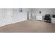 Bedroom with double closets and carpeted floors at 3380 Labrouste Cv, Duluth, GA 30097