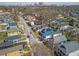Aerial view of the neighborhood with city skyline highlighting convenient location at 962 Welch Sw St, Atlanta, GA 30310
