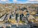 Aerial view of the neighborhood showcasing the homes and tree-lined streets at 962 Welch Sw St, Atlanta, GA 30310