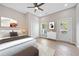 Spacious main bedroom with natural light from windows and door at 962 Welch Sw St, Atlanta, GA 30310