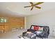 Inviting loft area with a comfortable seating and railing overlooking the floor below at 12955 Mariners Ct, Alpharetta, GA 30005