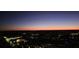 Scenic sunset view of city lights and architecture from a high vantage point at 199 14Th St # 2502, Atlanta, GA 30309