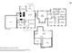 Detailed floor plan of a two-story home, showcasing the layout and dimensions of the rooms at 4630 Carriage Walk Ln, Cumming, GA 30040