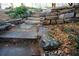 Charming stone pathway and terraced landscaping create an inviting approach to the home at 3572 Dexter Way, Marietta, GA 30062