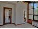 Sunroom features a glass ceiling and an exterior view of the backyard at 3572 Dexter Way, Marietta, GA 30062