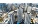 Stunning aerial view showcasing high-rise buildings in a bustling urban environment at 195 14Th St # 1501, Atlanta, GA 30308