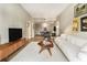 Inviting living room featuring modern furniture, wood floors, and an open layout at 195 14Th St # 1501, Atlanta, GA 30308