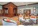 Upscale lounge features stylish armchairs, coffee tables, and curated decor for social gatherings at 195 14Th St # 1501, Atlanta, GA 30308