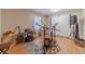 Multi-purpose bonus room currently set up as a music studio with equipment and instruments at 255 Nicklaus Cir, Social Circle, GA 30025