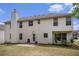 Large backyard with a back patio great for outdoor entertaining and Gathering fun at 3740 Arminto Dr, Ellenwood, GA 30294