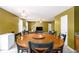 Spacious dining area adjacent to the kitchen, ideal for entertaining, with room for a large table and seating at 3740 Arminto Dr, Ellenwood, GA 30294