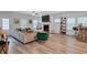 Bright and airy living room with a fireplace, large windows, and stylish decor at 4658 Electric Sw Ave, Mableton, GA 30126